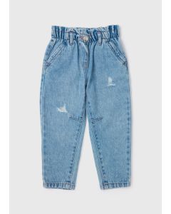 Girls  Paperbag Jeans