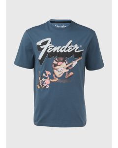 Fender Guitar Blue T-Shirt