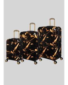 IT Luggage Marble Print Suitcase