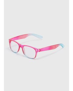  Glitter Nomad Sunglasses-Pink-One Size