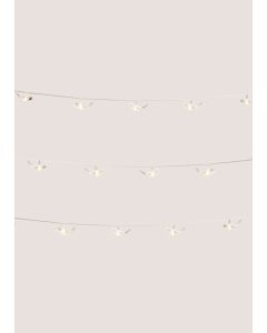 Bird Solar String Lights (380cm x 4cm)-Clear