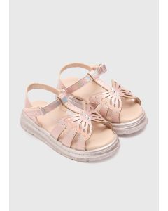 Girls Butterfly Design Sandals