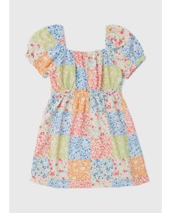 Girls Coastal Retreat Crinkle Dress 