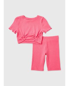 Girls Cycling Shorts Set 