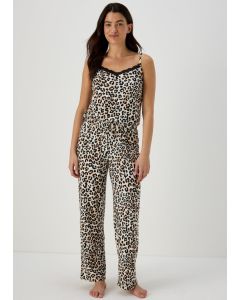 Animal Print Cami Set