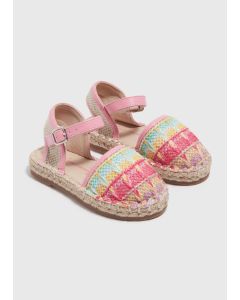 Girls Espadrille Closed Toe Sandals