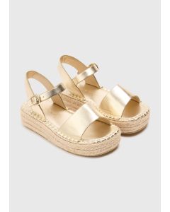 Girls Flatform Espadrille Sandals