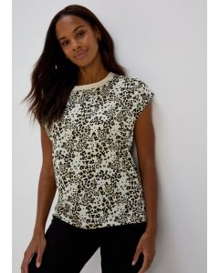 Animal Print Relaxed T-Shirt