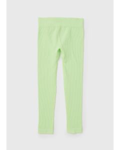 Girls Lime  Seamless Leggings