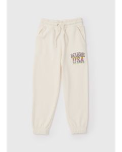 Girls Stone Spring Slogan Joggers