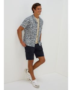 Knitted Cargo Shorts