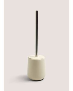 Modern Ceramic Toilet Brush (37cm x 10cm)-Beige