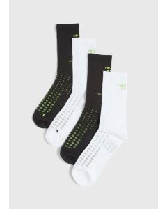 Souluxe 4 Pack Mono Sports Socks