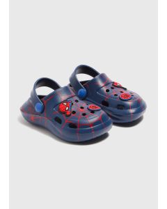 Marvel Kids Spiderman Badge Clogs