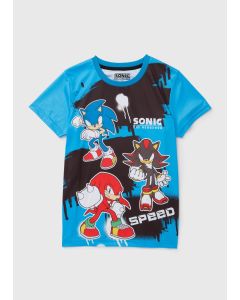 Kids  Sonic Short Sleeve T-Shirt