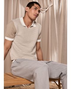 Smart Textured Polo Shirt