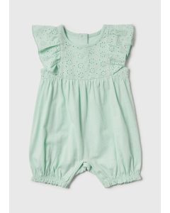 Baby Mint Printed Romper