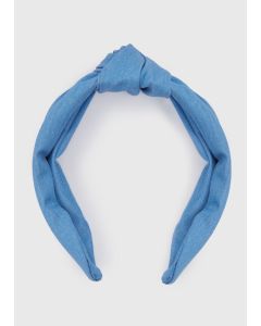 Denim Headband-Blue-One Size