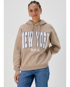 New York Print Co Ord Hoodie