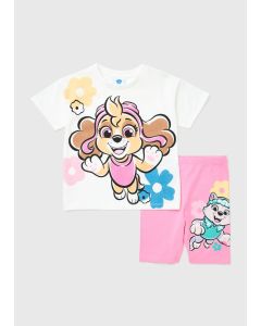 Paw Patrol Girls Cycle Shorts Set