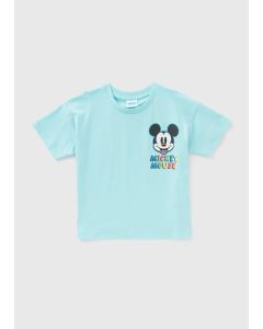 Disney Boys Mickey Back Print T-Shirt