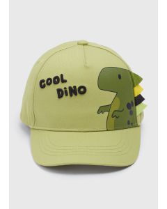 Boys 3D Dino Cap-Green-3 - 6