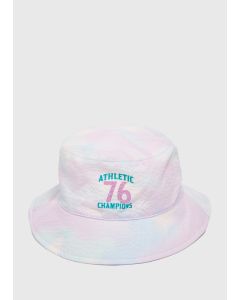 Girls Tie Dye Varsity Bucket Hat