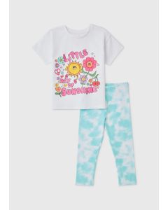 Girl Sunshine T-Shirt & Leggings Set