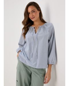 Stripe Blouse Top