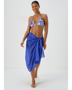 Cobalt Sarong-Blue-One Size