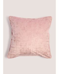 Foiled Velvet Pillow (50cm x 50cm)-Pink