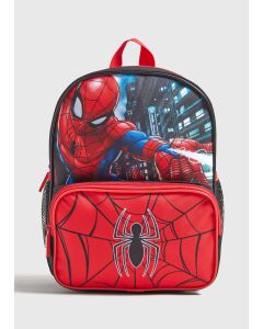 Marvel Kids Spiderman Backpack-Red-One Size