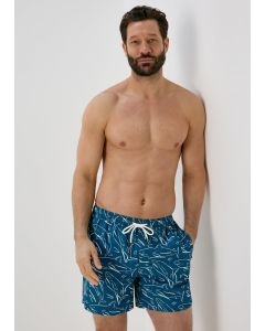 Shark Print Swim Shorts