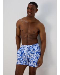 Leaf Print Swim Shorts