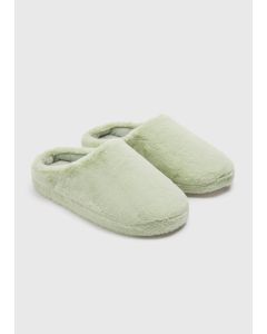 Solid Mule Slippers