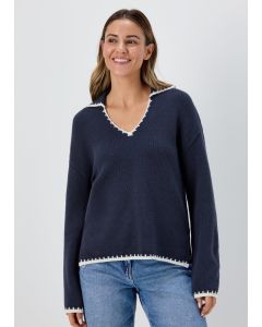  Over Stitch Jumper