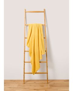 Plain Throw (130cm x 150cm)-Yellow