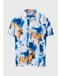 Marble Abstract Print Shirt