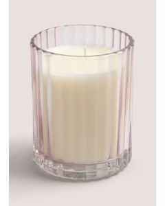 Springtime Cottage Candle (9cm x 7.5cm x 7.5cm)-White