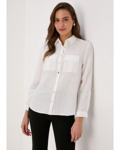 Textured Utility Shirt