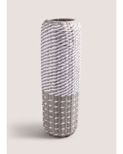 Woven Vase (60cm x 13cm x 13cm)-Natural