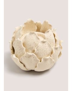 Artichoke Tealight Holder(74cm x 10.5cm x 10.5cm)-Cream