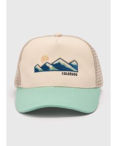 Colorado Trucker Cap-Beige-One Size