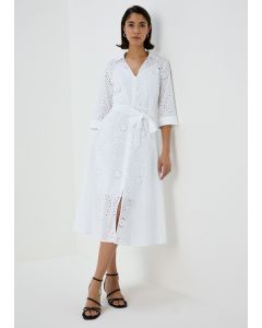 Et Vous Shiffley 3/4 length Sleeve Dress