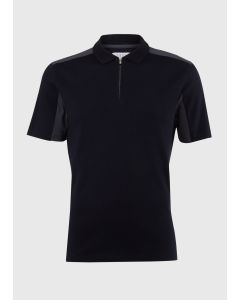 Interlock Panel Polo Shirt