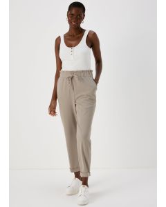 Et Vous Herring bone Ponte Trousers