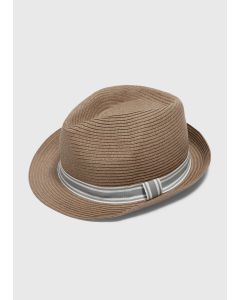 Straw Trilby Hat