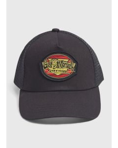 Gas Monkey Badge Trucker-Black