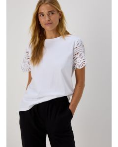 Crochet Sleeve T-Shirt