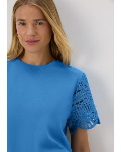 Crochet Sleeve T-Shirt